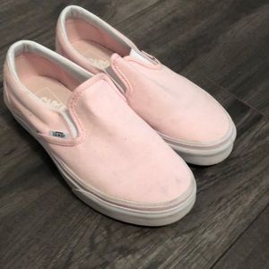 Pink Slip On Vans